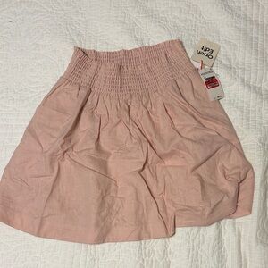 Elegant Pink Mini Skirt by Open Edit